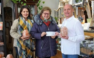 Collingwood Rock Shop Fundraiser Donates $1,375 to Out of the Cold Collingwood